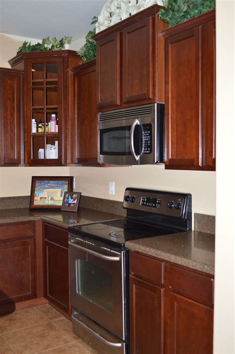 mahogany cabinets with stainless steel appliances|mahogany kitchen cabinets modern.